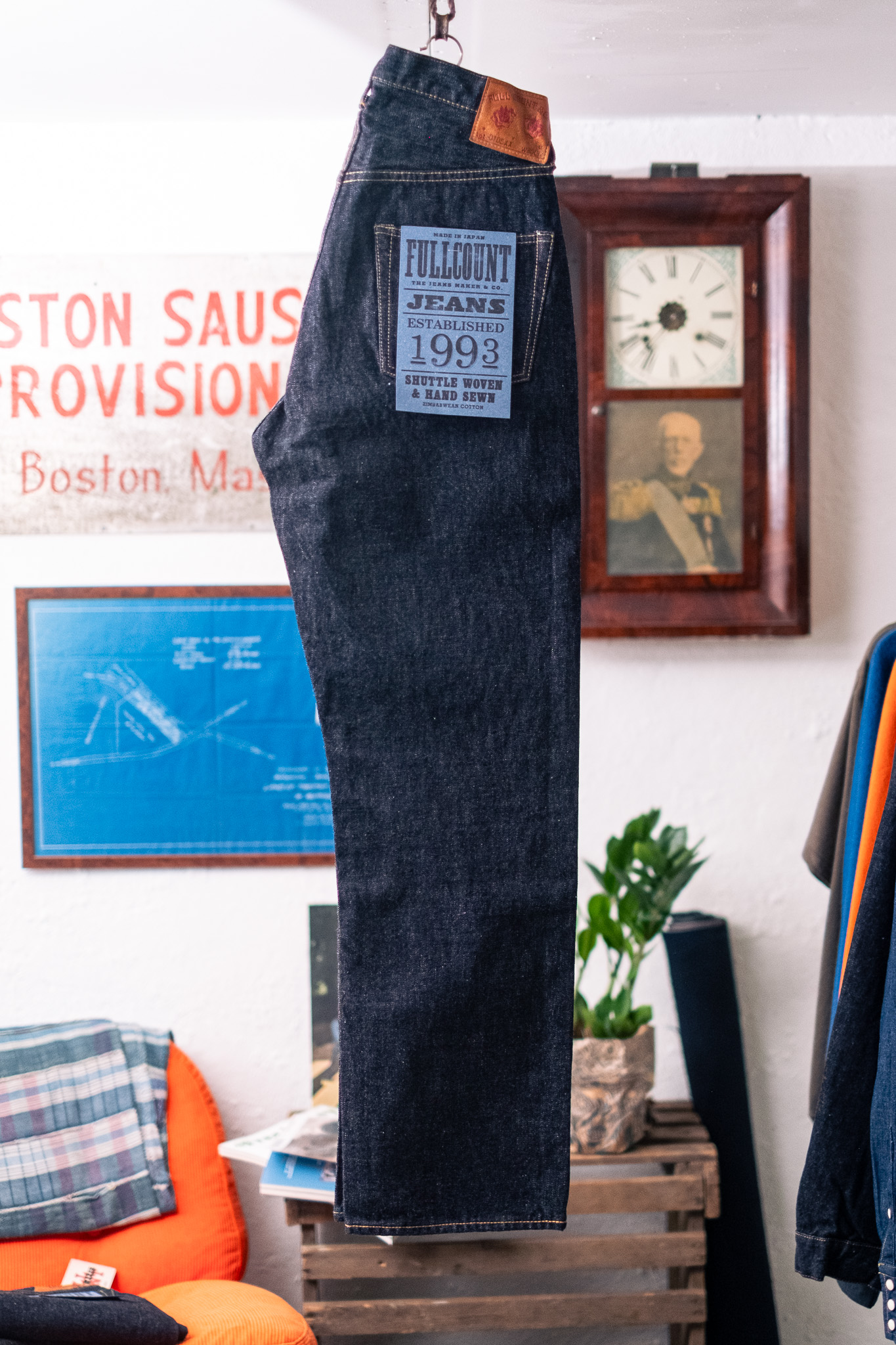 Fullcount - 0105XXW Wide Denim Heavy Oz
