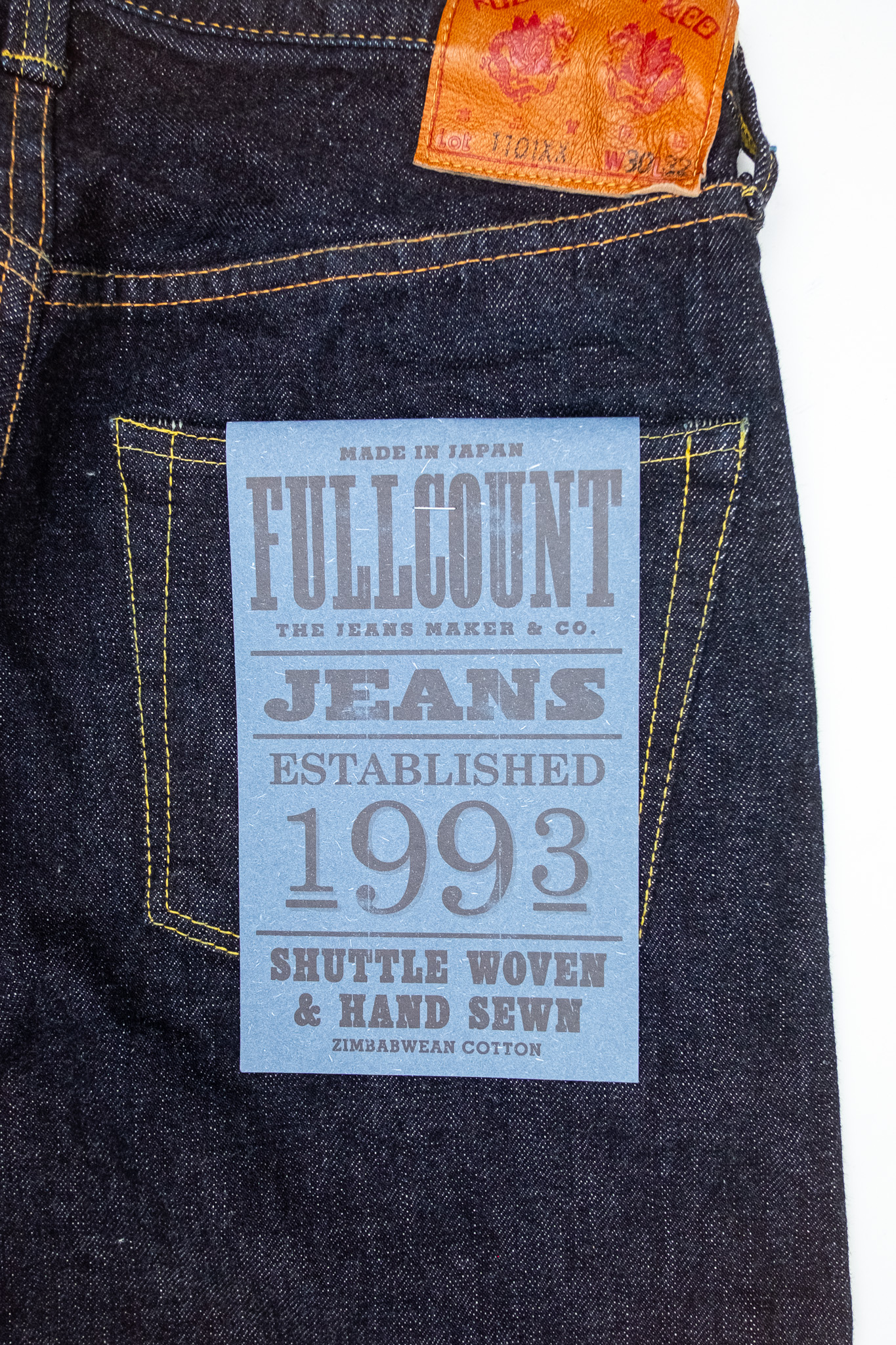 Fullcount - 1101XXW Straight Denim - 10