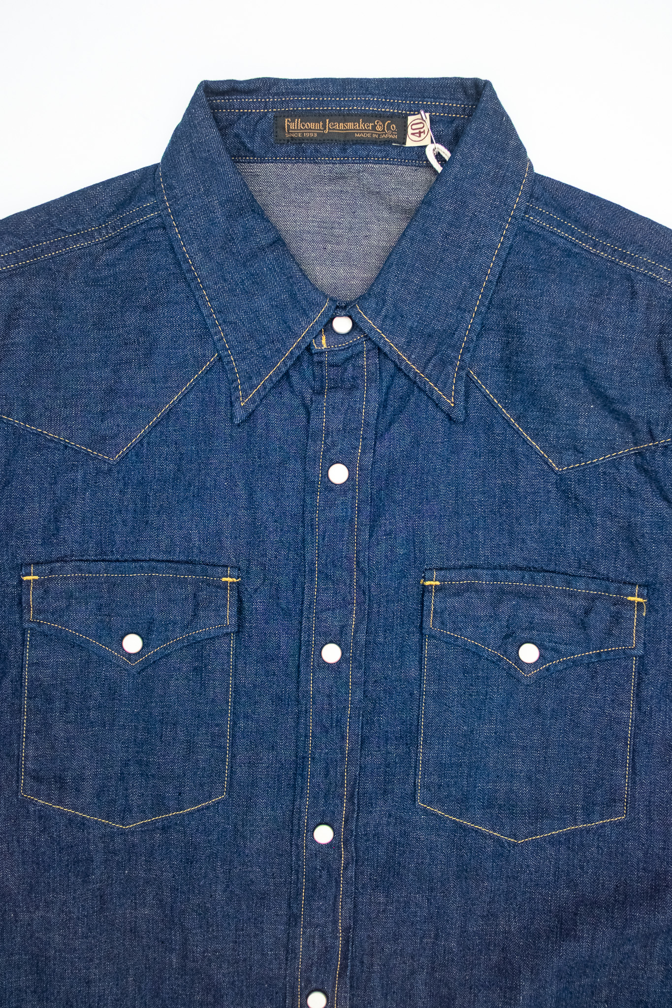 Fullcount - 4894 Denim Western Shirt - 3