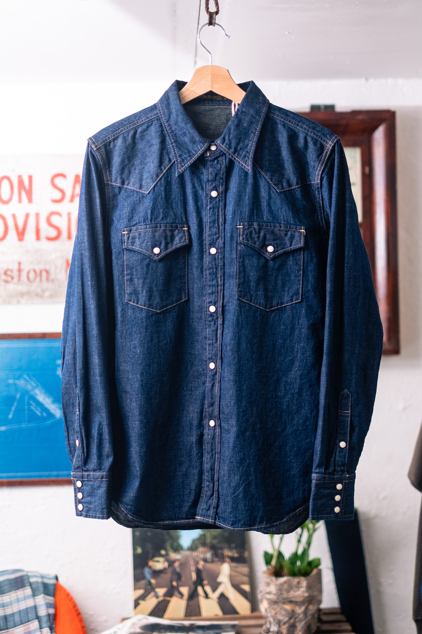 Fullcount - 4894 Denim Western Shirt