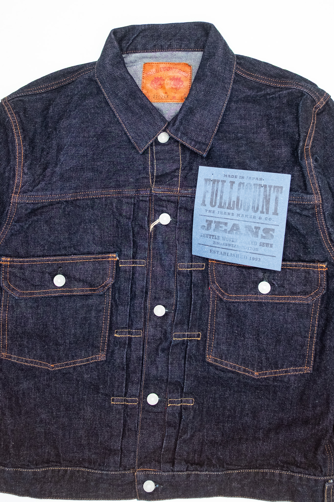 Fullcount - 2102XXW Type II Denim Jacket - Göteborg Manufaktur