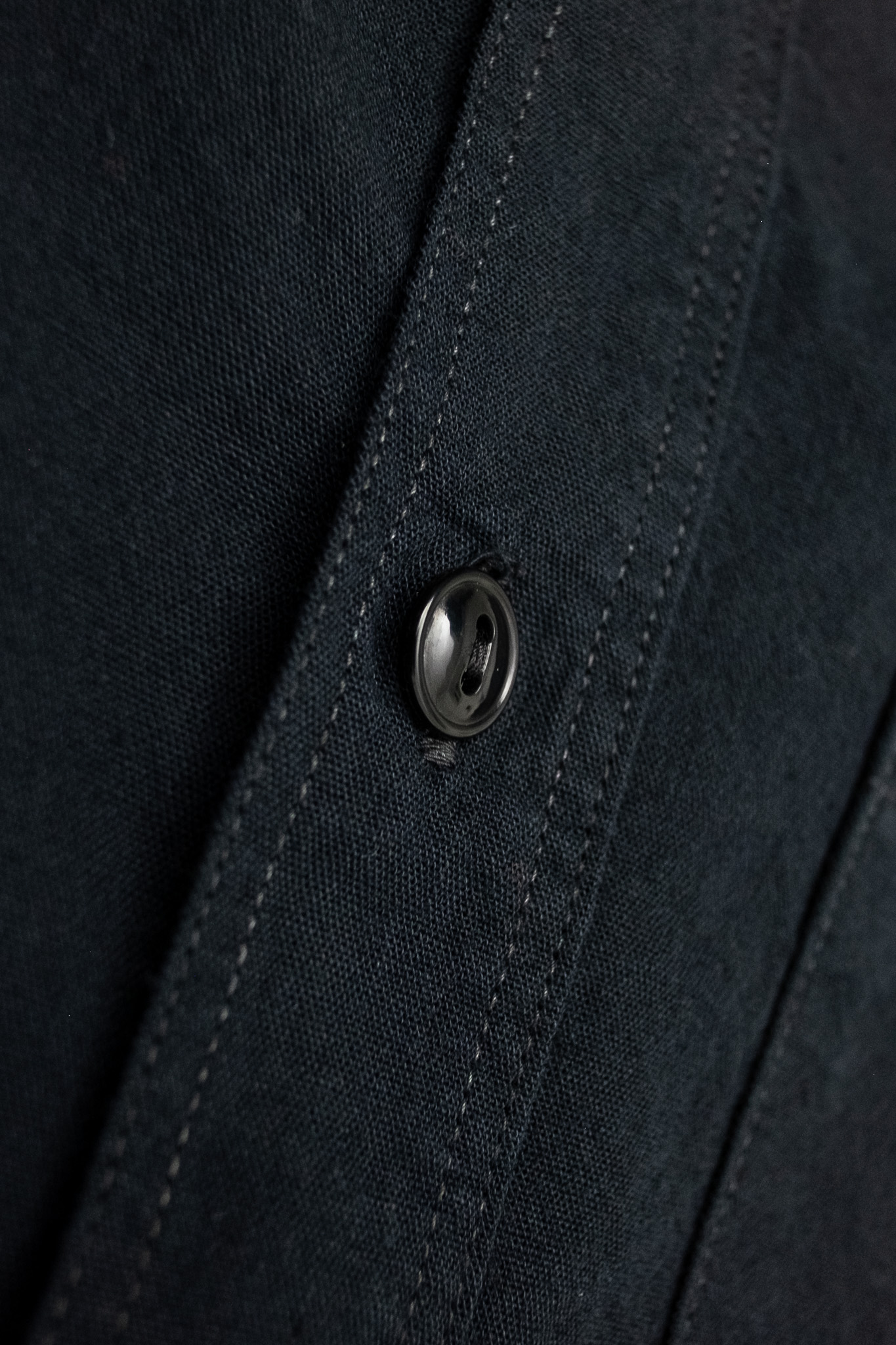 Fullcount  - 4810 Chambray Work Shirt Black - 8