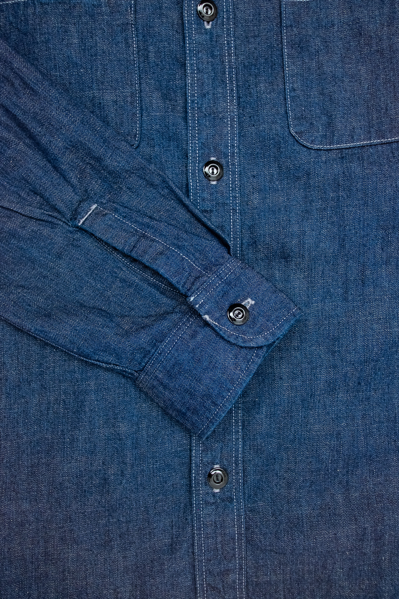 Fullcount  - 4890 Denim Work Shirt Indigo - 6