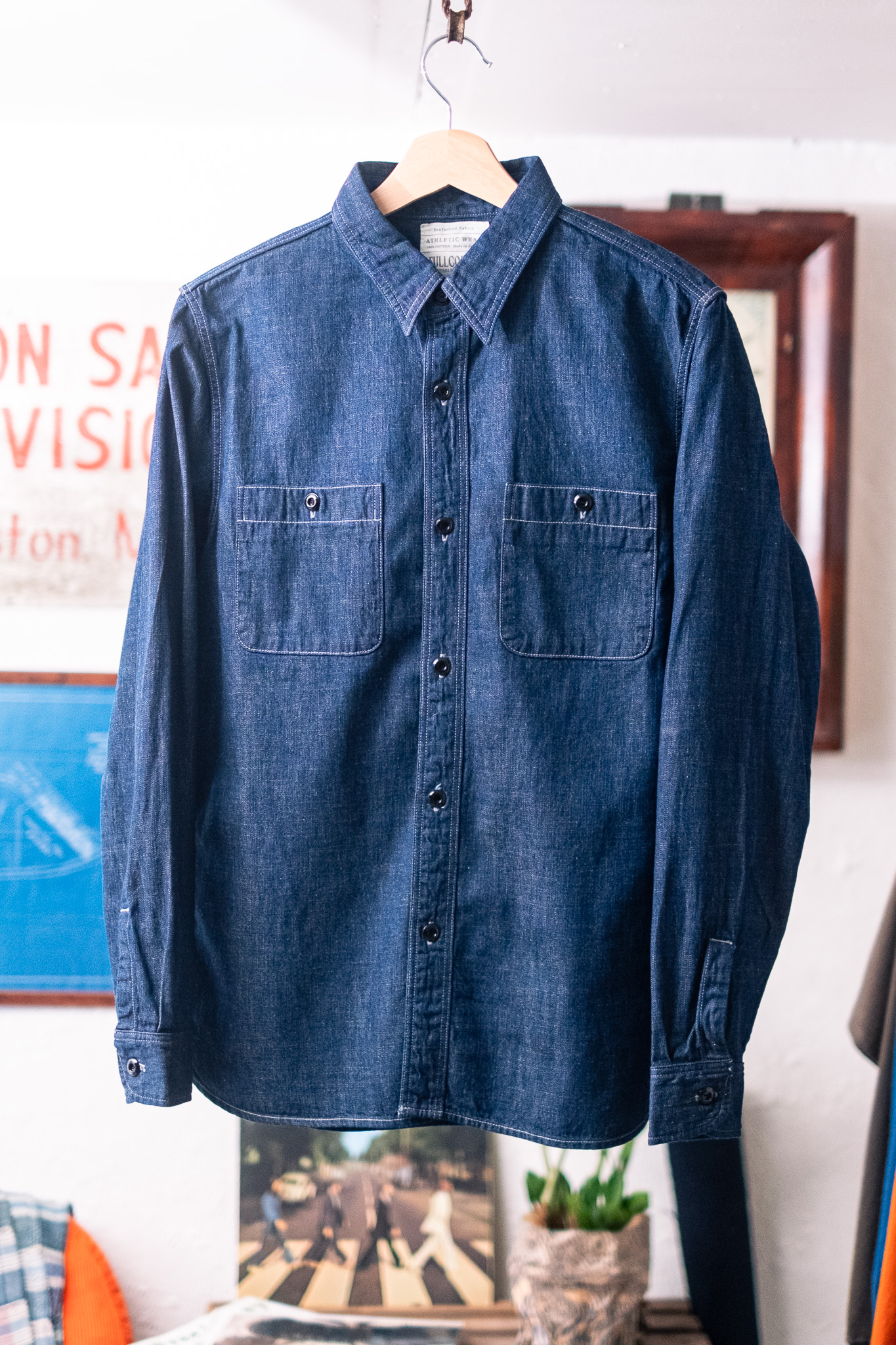 Fullcount  - 4890 Denim Work Shirt Indigo