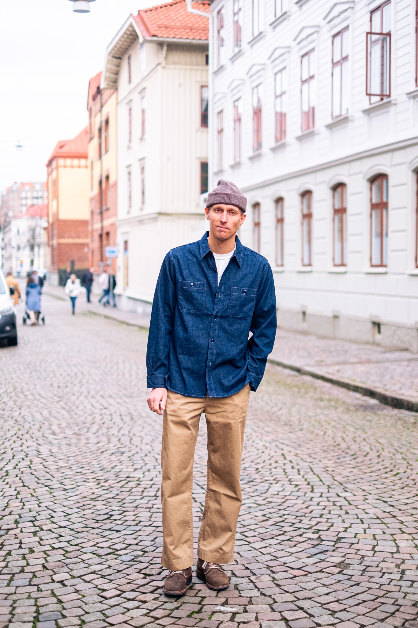 Fullcount  - 4890 Denim Work Shirt Indigo - 8