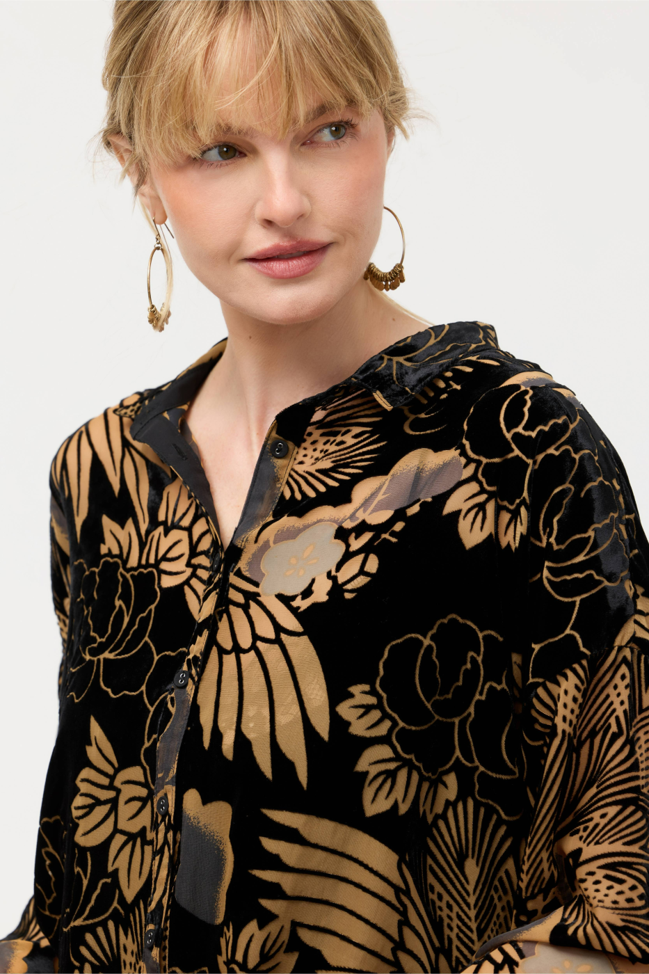 The Audrey Shirt - Stl. S - Johnny Was - 3
