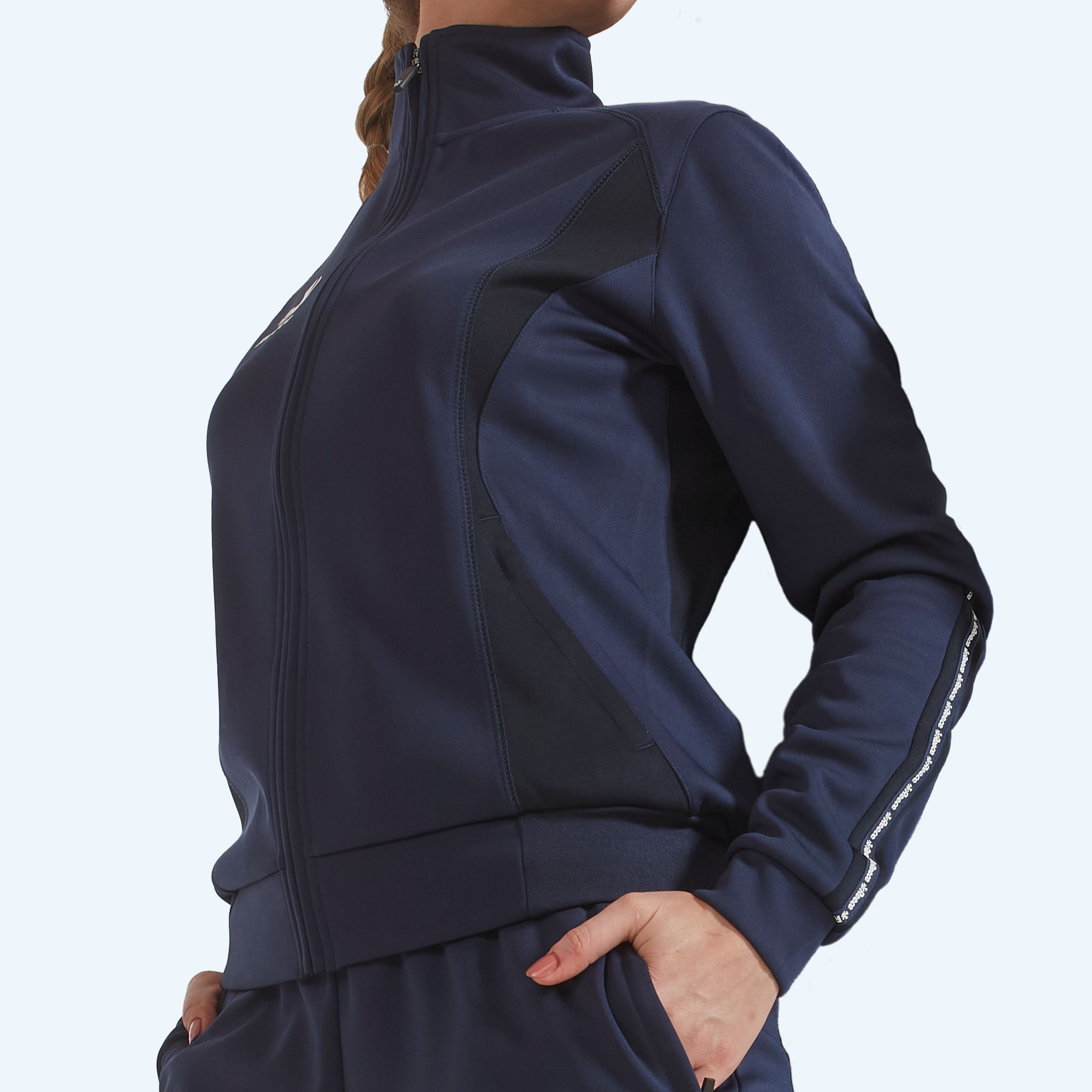 Reece Shift Full Zip Top, Dam - 4
