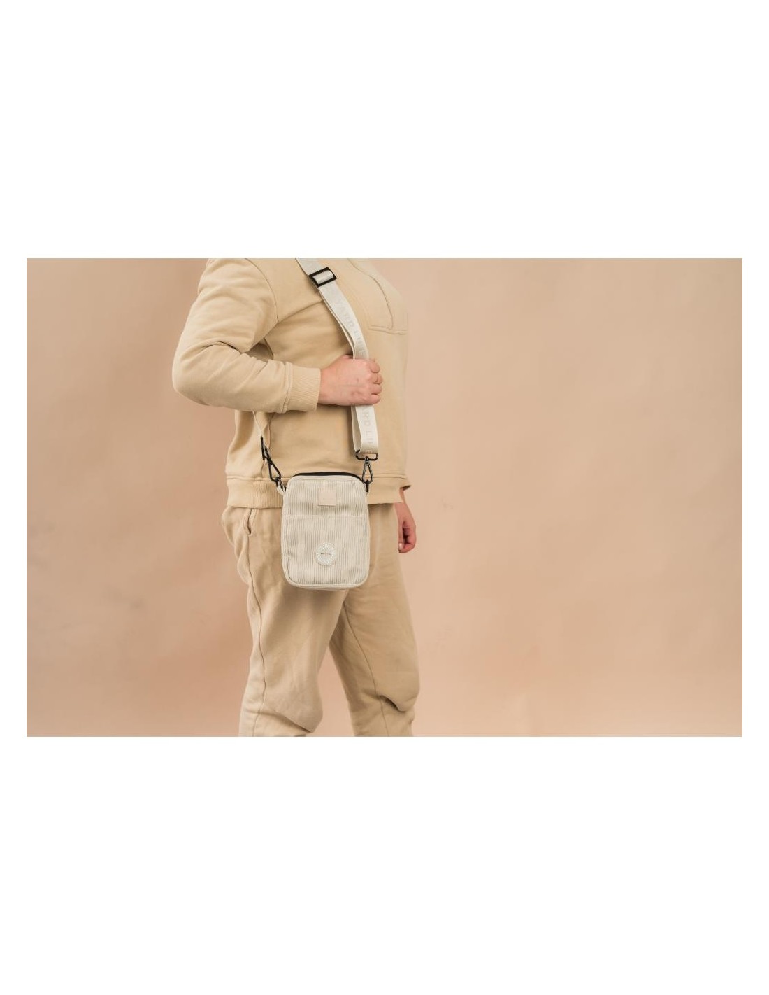 FuzzYard Life Corduroy Cross Body Väska Rosa - 7