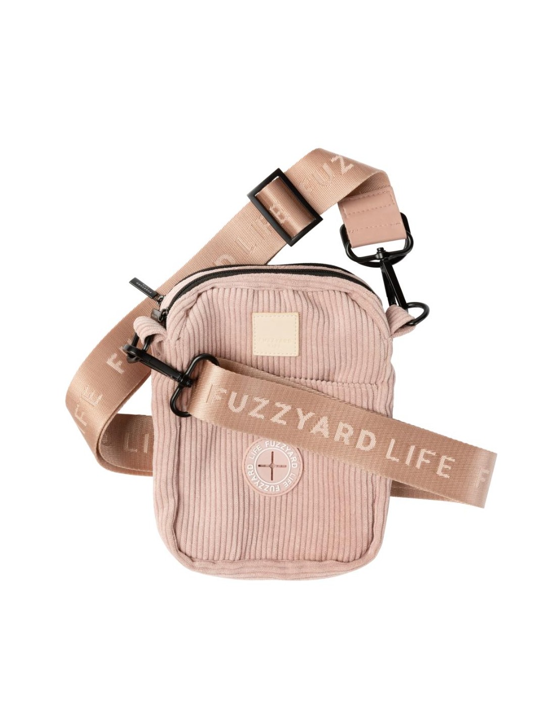 FuzzYard Life Corduroy Cross Body Väska Rosa - 3