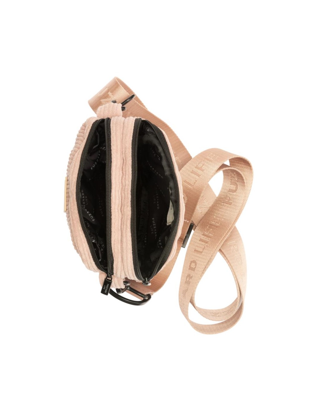 FuzzYard Life Corduroy Cross Body Väska Rosa - 5