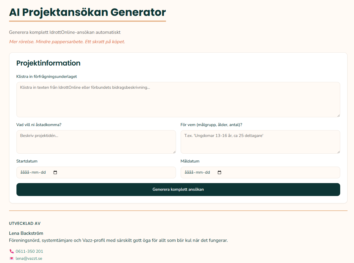 IdrottOnline-helpern – små genvägar till stora leenden