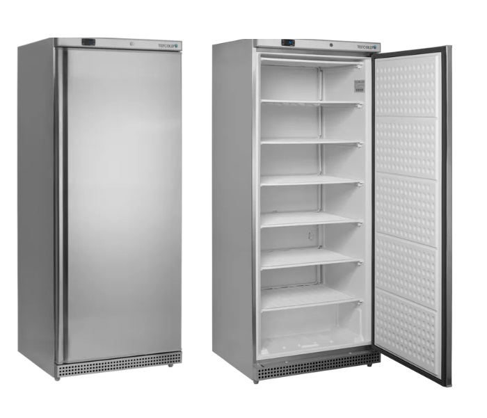 Förvaringsfrys med rostfri utsida och vit insida - 7