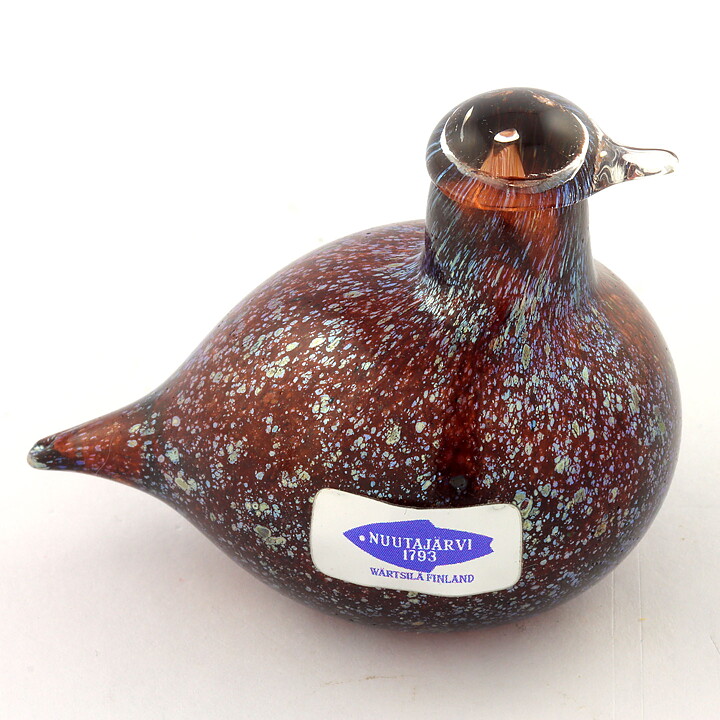 オイバ・トイッカ   Kinglet ガラスの鳥 オブジェ 置物 1983年  6cm