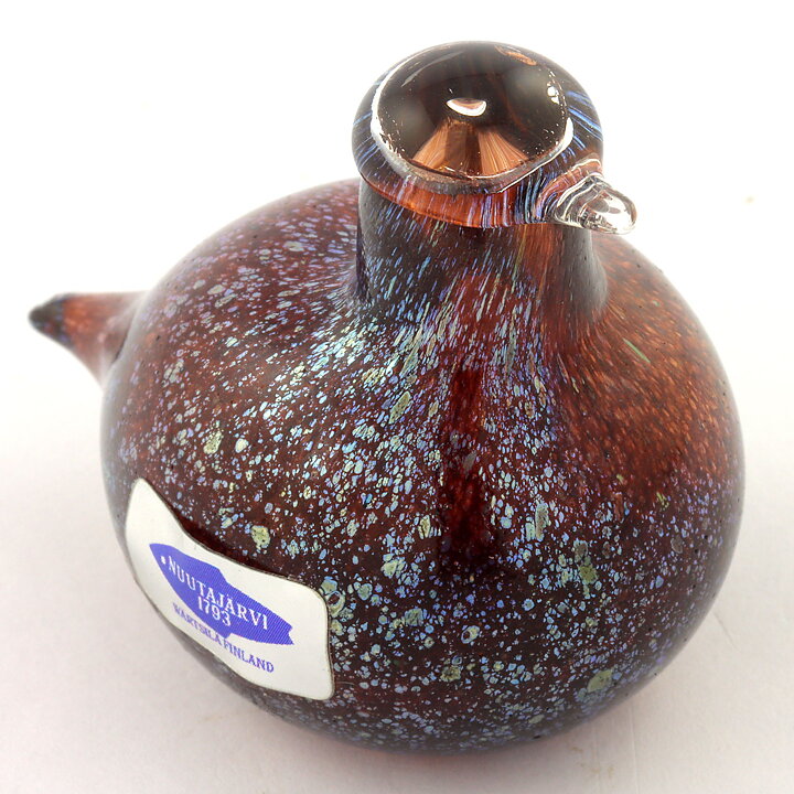 オイバ・トイッカ   Kinglet ガラスの鳥 オブジェ 置物 1983年  6cm