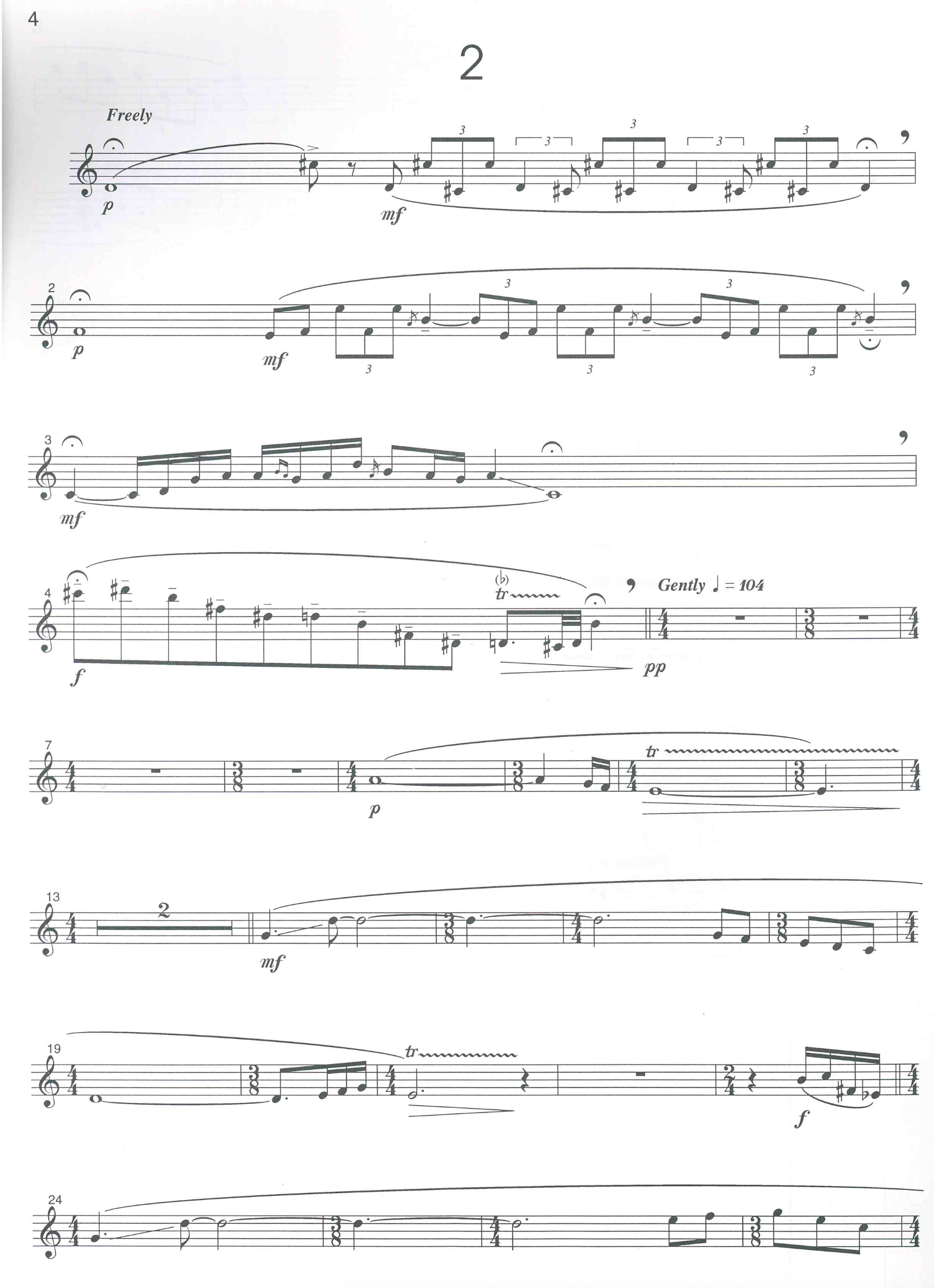 Sonnets för Alt flöjt och piano - 2