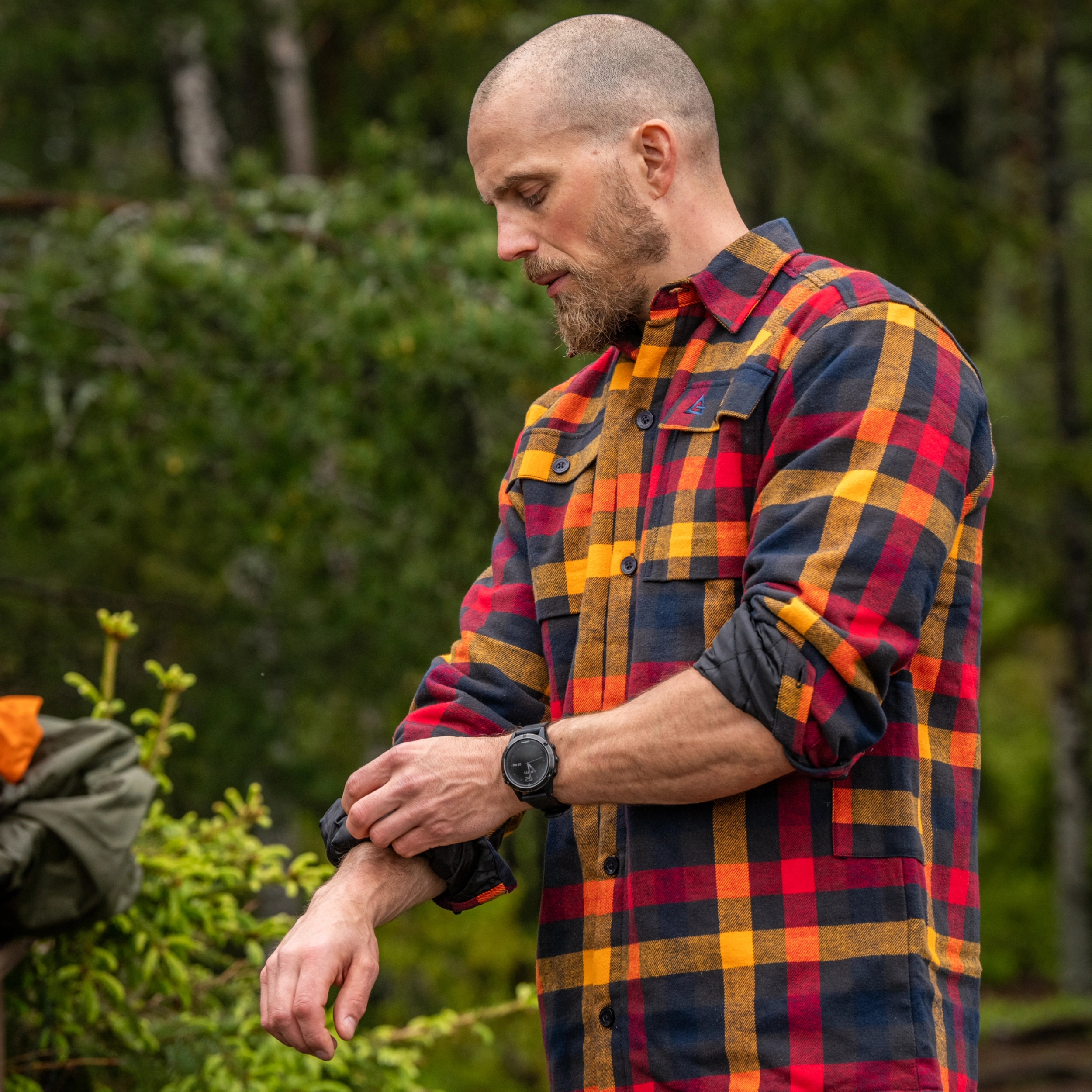Garphyttan Crafter Insulated Shirt M Navy - 5
