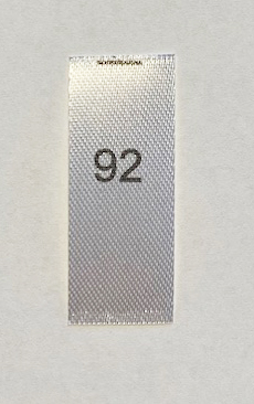 Satinlabel 92