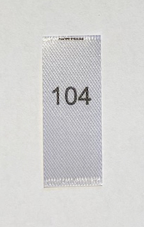 Satinlabel 104