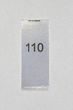 Satinlabel 110