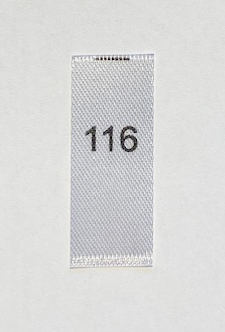 Satinlabel 116