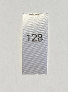 Satinlabel 128