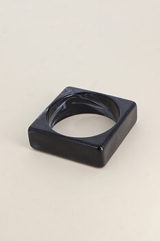 Bangle square black