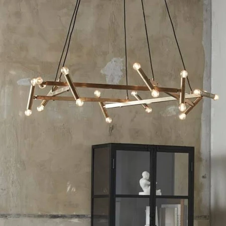 Chandelier  Lampkrona i mässing 20 Ljuspunkter