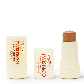 Twist & Go Bronzer Face Stick 02 Biscuit - Purobio