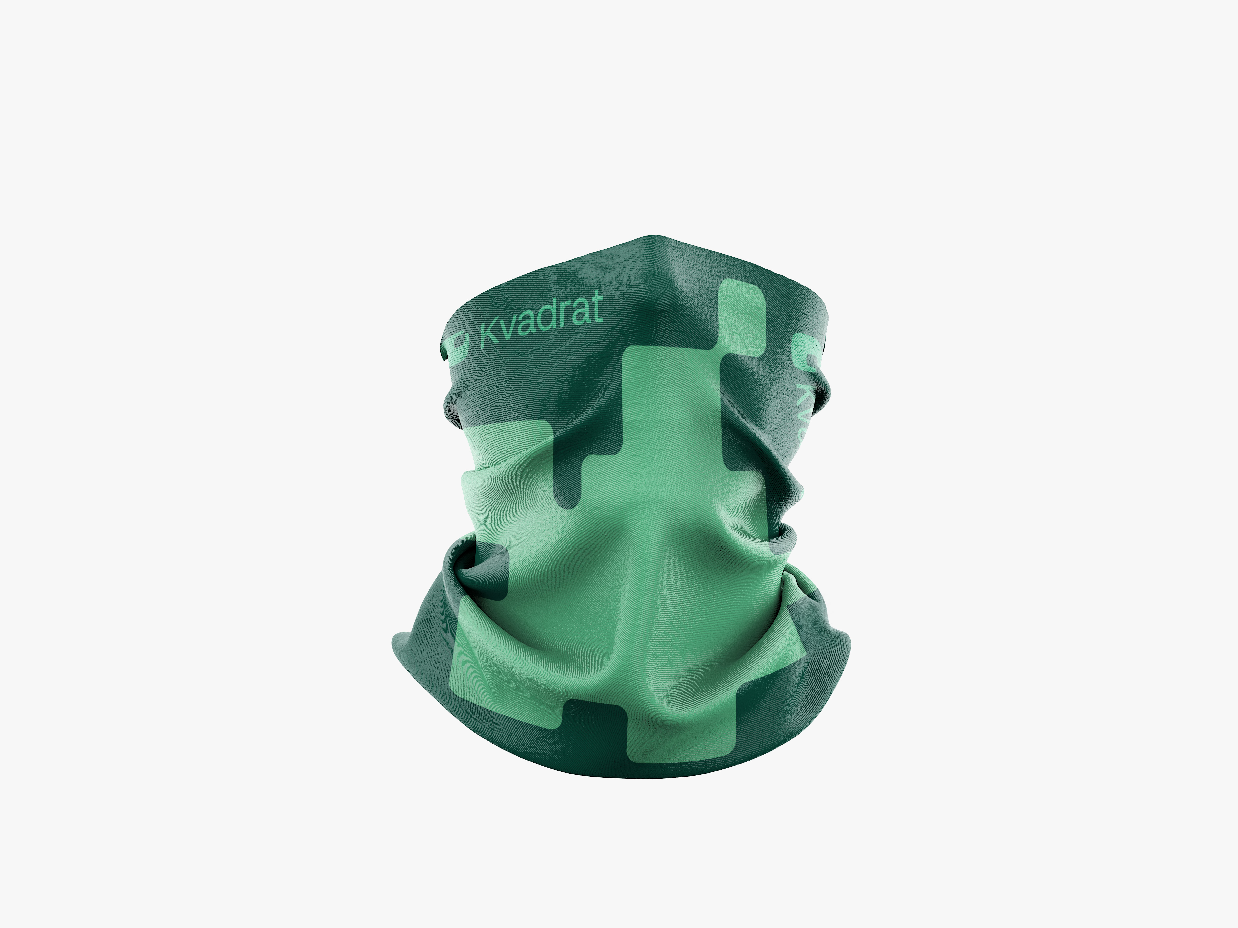 Multiscarf i återvunnen polyester