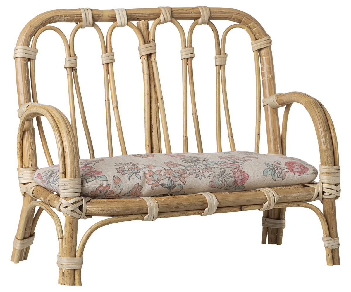 Rattan couch Large Nature