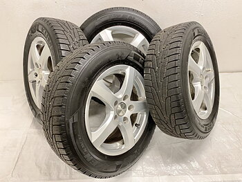 Kompletta Vinterhjul Friktion | IMAGE 5x112 6x15 ET43 57.1 + 195/65 R15 91R Kumho iZen KW31 | V39-2019 | 7|7|7|7 mm