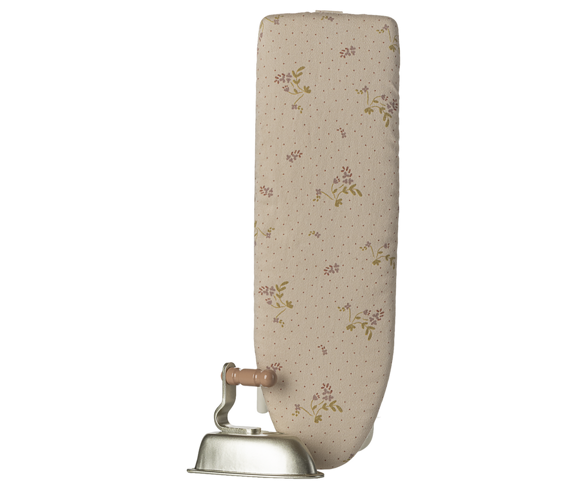 Iron and ironing board Miniature Off white - 2