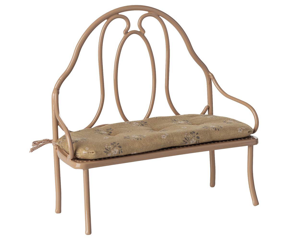 Vintage bench Mini Dark powder