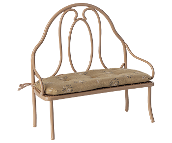Vintage bench Mini Dark powder
