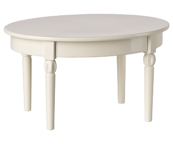 Vintage dining table Mouse Off white
