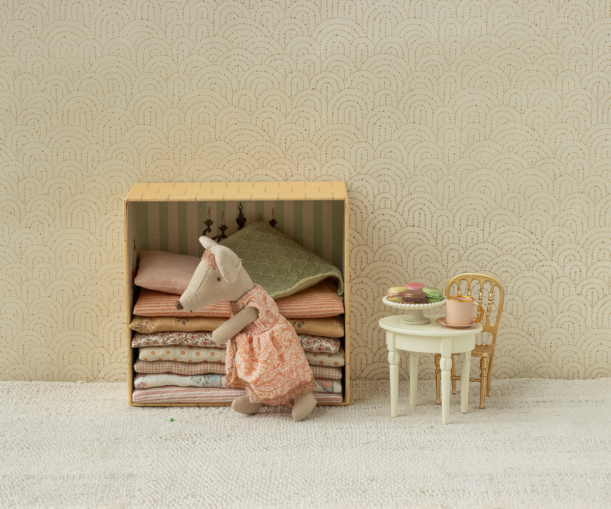 Vintage side table Mouse Off white - 2