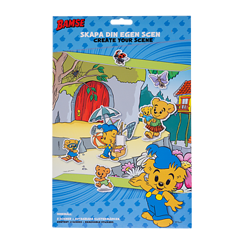 Bamse Stickers set Create your Scene