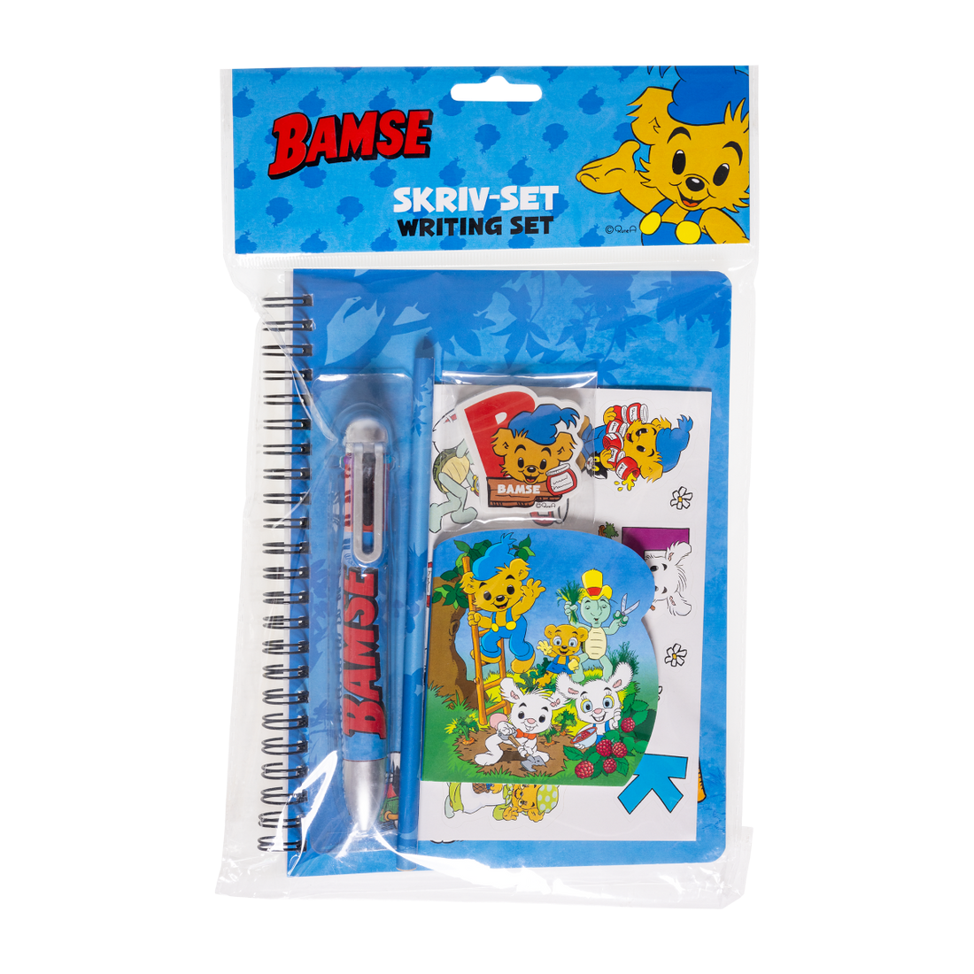 Bamse Skrivset med Klickpenna