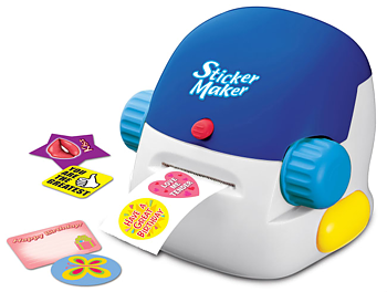 Stickermaker maskin