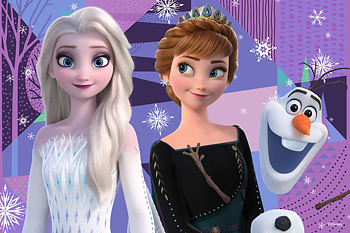 Prime 3D Pussel Disney Frost 200 Bitar