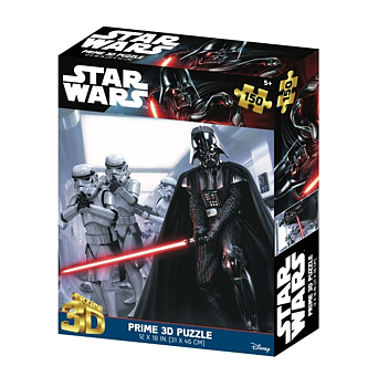 Prime 3D Pussel Star Wars Darth Vader, 300 Bitar