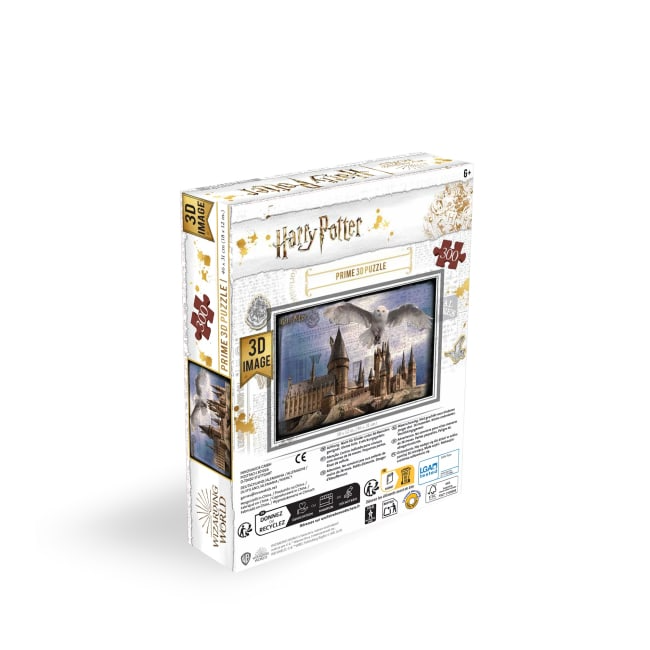 Prime 3D Pussel Warner Harry Potter Hogwarts, 300 Bitar - 3
