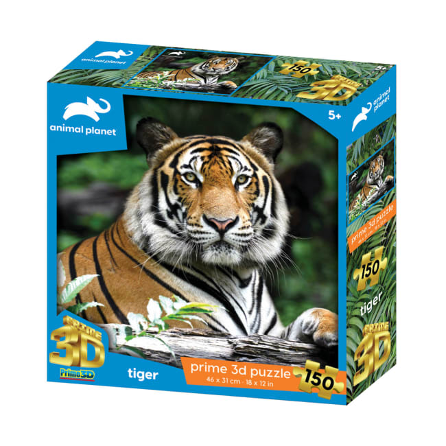 Prime 3D Pussel Tiger, 150 Bitar