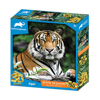 Prime 3D Pussel Tiger, 150 Bitar