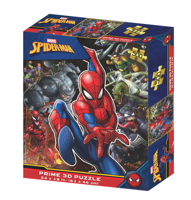 Prime 3D Pussel Marvel Spiderman 500 Bitar