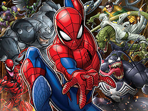 Prime 3D Pussel Marvel Spiderman 500 Bitar - 2