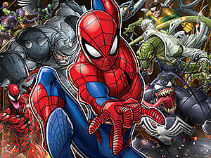 Prime 3D Pussel Marvel Spiderman 500 Bitar