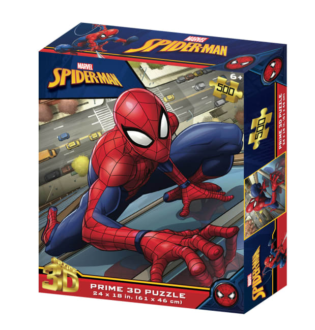 Prime 3D Pussel Marvel Spiderman 500 Bitar - 2