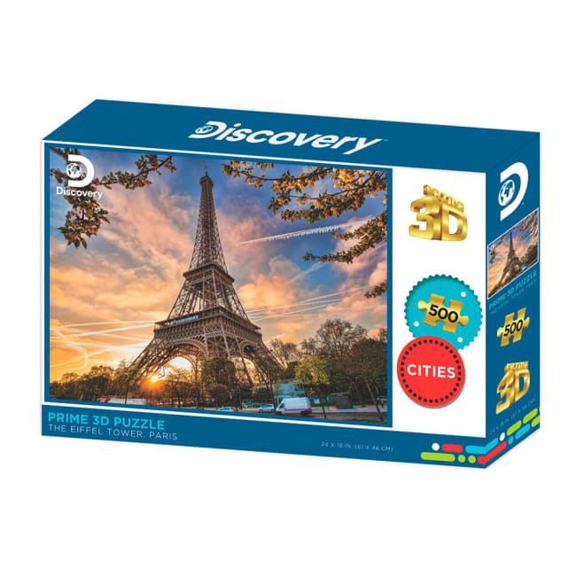 Prime 3D Pussel Eiffel Tornet Paris, 500 Bitar