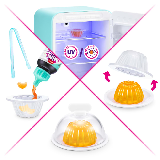 Mini Brands Fill The Fridge Playset - 4